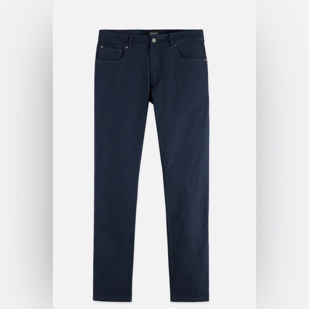Scotch & Soda Ralston Jeans Mens Slim Fit Button Fly Denim Blue W28 L32 M1